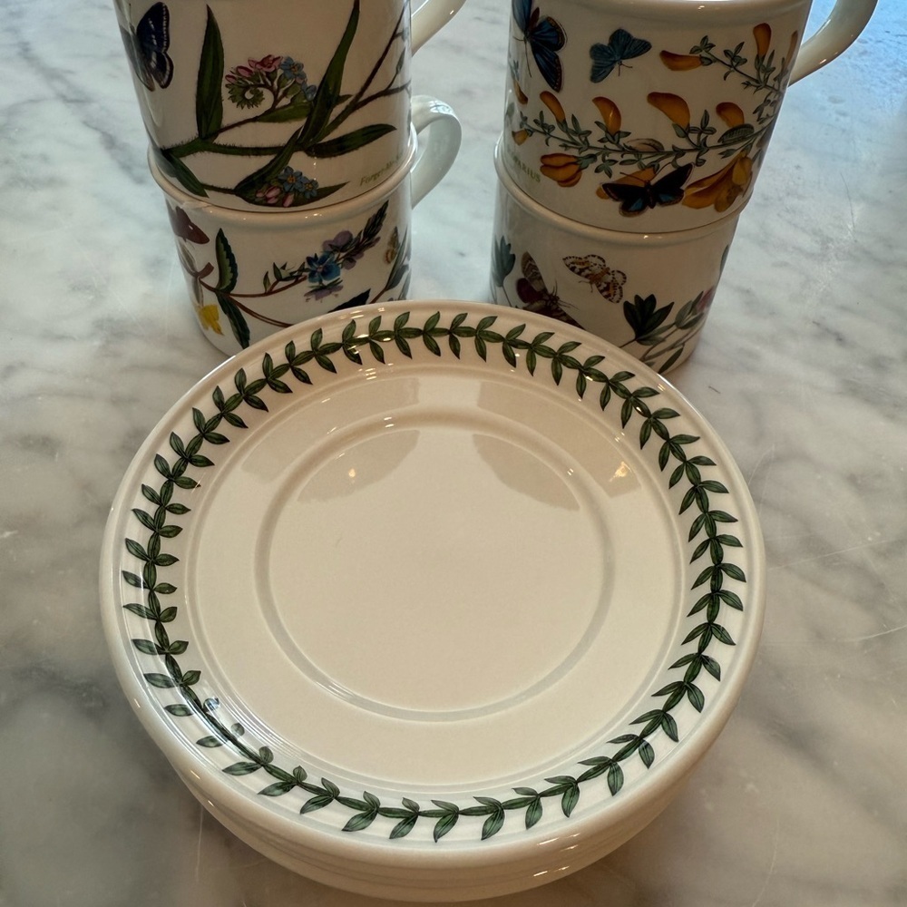 Portmeirion Botanical Garden Cups & Saucers
